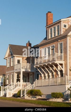 Seabrook village, new retro-style beach town near Pacific City, Washington State Stock Photo