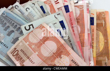 Symbol photo, banknotes Stock Photo