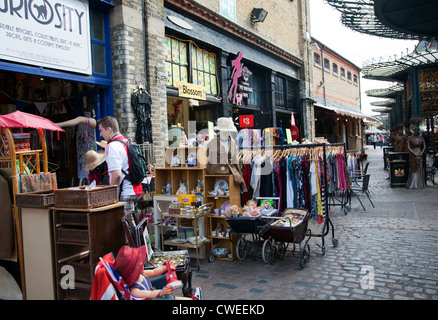 Stables market in Camden Lock Village - London UK Stock Photo