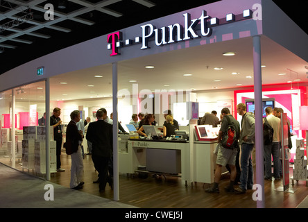 Berlin - A T-point of Deutsche Telekom AG at IFA Stock Photo