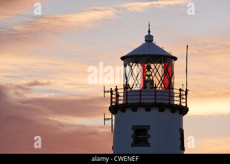 Fanad Lighthouse, Fanad Head, Fanad Peninsula, County Donegal, Ulster, Eire. Stock Photo