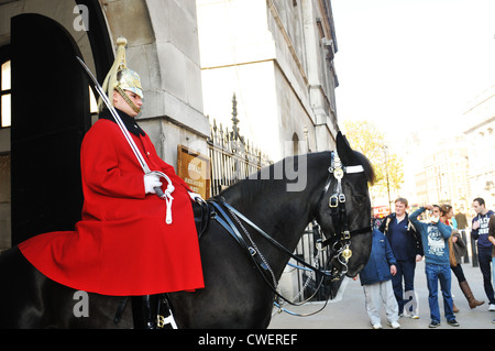London, UK - 18 Nov, 2011: Changing the guard at Buckingham Palace, London Stock Photo