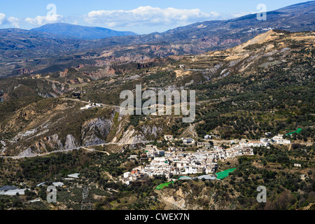 Picena in the eastern Alpujarras of Sierra Nevada Stock Photo