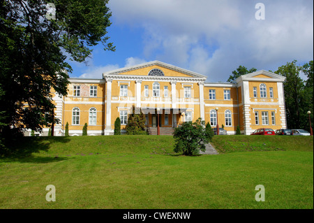 Old manor in the central Estonia. Kuremaa. Stock Photo