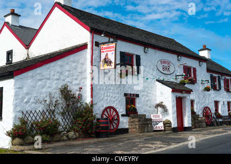 Irish country pub near Crolly Rosses Bay, in Donegal county, Republic of Ireland. Stock Photo