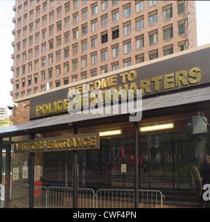 1 Police plaza headquarters in Manhattan New York City Stock Photo