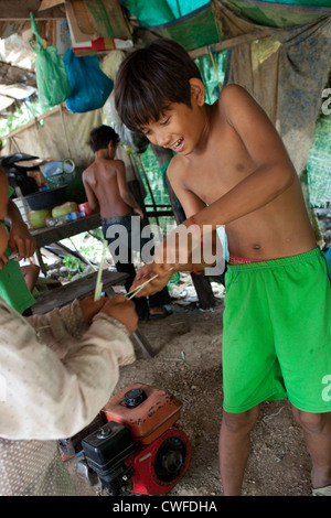 Battambang, Cambodia Stock Photo