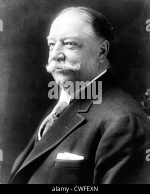 William Howard Taft, head-and-shoulders portrait, facing left, cIrca 916 Stock Photo