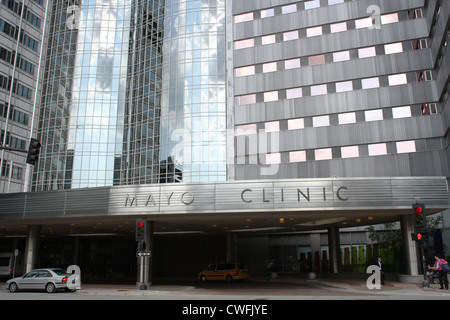 The Mayo Clinic in Rochester, Minnesota. Stock Photo