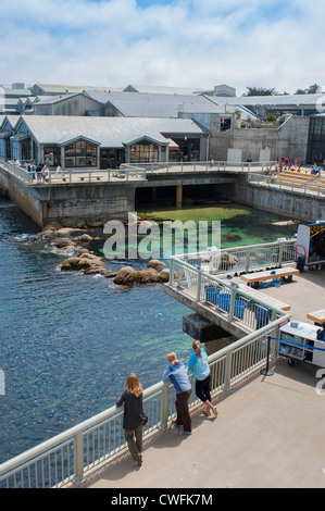 USA California CA Monterey Bay Aquarium - exterior Stock Photo