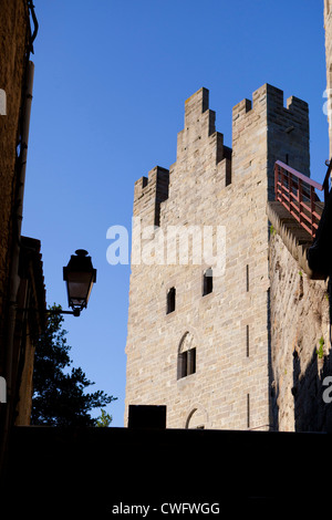 The Carcassonne old town in Southern France Stock Photo