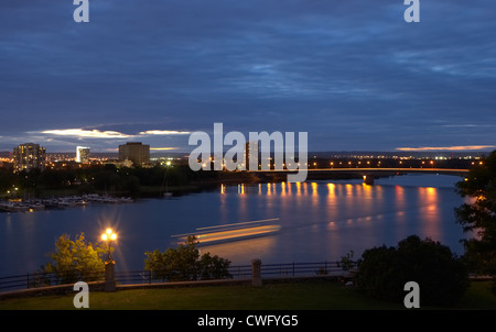 Ottawa - view across the Ottawa River in Gatineau, Quebec
