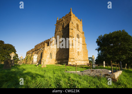 All Saints' Church or the Ramblers Church in Walesby in the Lincolnshire Wolds Area of Outstanding Natural Beauty, England Stock Photo