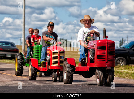 Provincial Plowing Match and Parade & Agricultural Fair, held yearly in Dundas, Prince Edward Island. Stock Photo