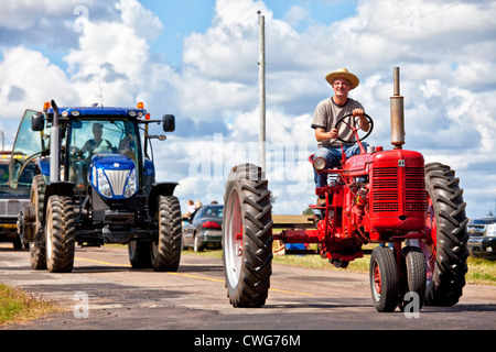 Provincial Plowing Match and Parade & Agricultural Fair, held yearly in Dundas, Prince Edward Island. Stock Photo