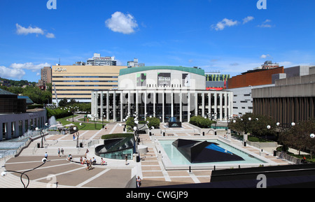 Canada, Quebec, Montreal, Place des Arts, Stock Photo