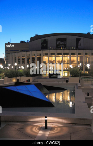 Canada, Quebec, Montreal, Place des Arts, Stock Photo