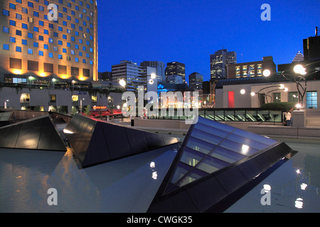 Canada, Quebec, Montreal, Place des Arts, Stock Photo