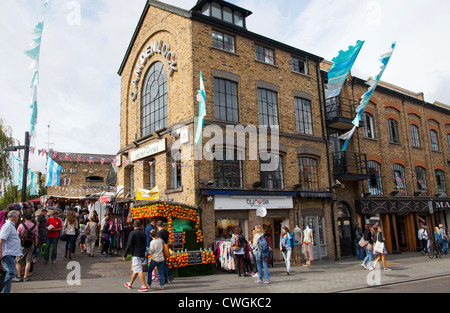 Camden Town Market - London UK Stock Photo