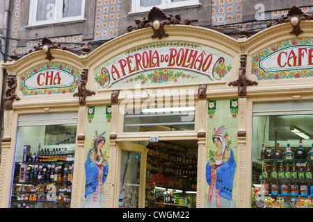 Traditional delicatessen Porto Portugal Stock Photo