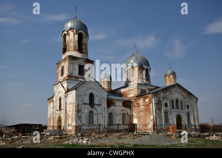 The Holy Ascension Orthodox Church. Village Voznesenka. Uchalinskiy area. Bashkortostan. Russia.