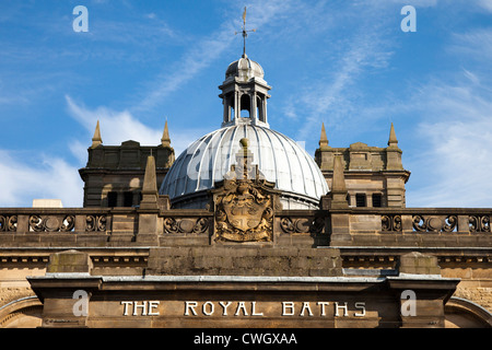 The Royal Baths in Harrogate North Yorkshire England Stock Photo