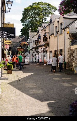 Tholsel Street in the Irish village of Carlingford Stock Photo