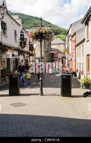 Tholsel Street in the Irish village of Carlingford Stock Photo