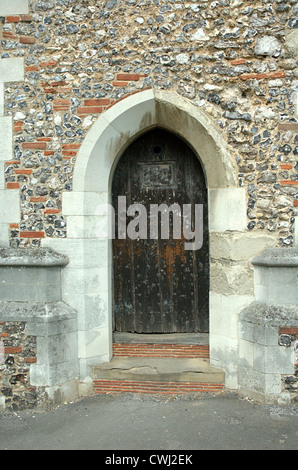 Abbey Gateway, St Albans, Hertfordshire, England, Uk. Stock Photo