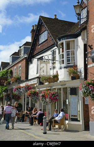 La Place Restaurant, Great Minster Street, Winchester, Hampshire, England, United Kingdom Stock Photo