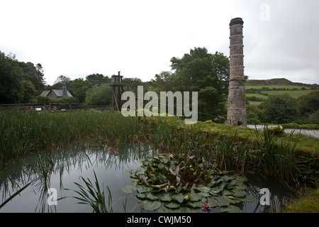 Wheal Martyn Museum for China Clay workings near St Austell, Cornwall, England, United Kingdom. Stock Photo