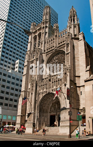 St Patricks Patrick's Cathedral 5th Avenue New York City Manhattan Stock Photo