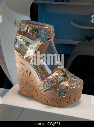 Stuart Weitzman designer shoes store New York City Manhattan American Stock Photo