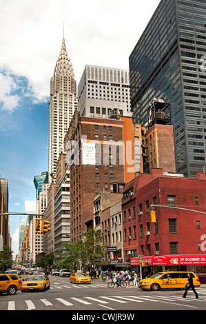 Chrysler Building Lexington Avenue Manhattan New York City United States of America American Stock Photo