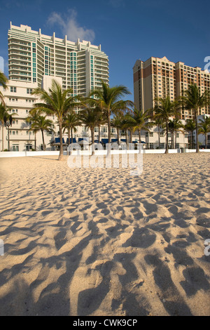 SOUTH SEABREEZE BOULEVARD BEACH FORT LAUDERDALE FLORIDA USA Stock Photo