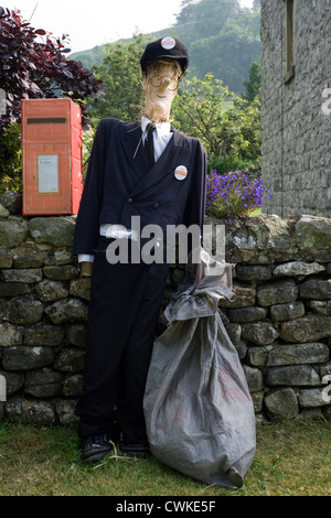 POSTMAN PAT scarecrow Stock Photo - Alamy