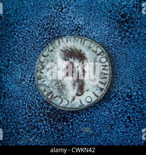 old, antique coin Stock Photo