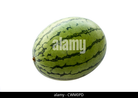 Fresh watermelon isolated on white background Stock Photo