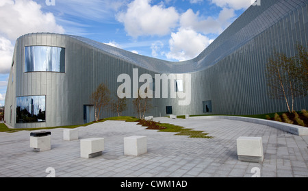 The Riverside Museum, Glasgow. Designed by Iraqi architect Zaha Hadid. Stock Photo