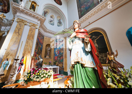 England, London, Clerkenwell, St Peter's Italian Church Stock Photo