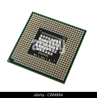 cpu on a white background Stock Photo