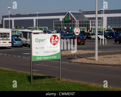 Asda 24 hour store, Great Yarmouth, Norfolk, UK Stock Photo