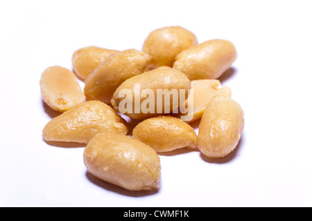 salted peanuts Stock Photo