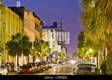 King Street shopping district, Charleston, South Carolina Stock Photo