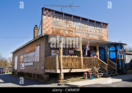 Farmers Service Center, Madison, Virginia Stock Photo