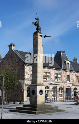 inverness mercat cross in new falcon square highland scotland uk Stock Photo