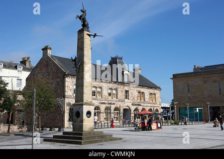 inverness mercat cross in new falcon square highland scotland uk Stock Photo