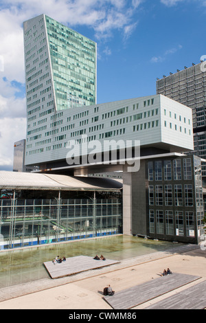 Crédit Lyonnais tower, Lille, France Stock Photo