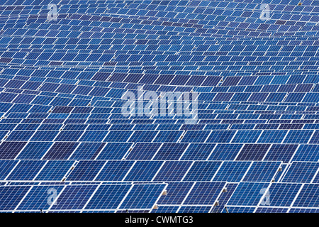 blue solar panel abstract background  Stock Photo