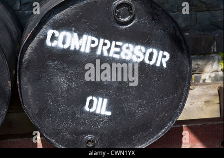compressor oil drum